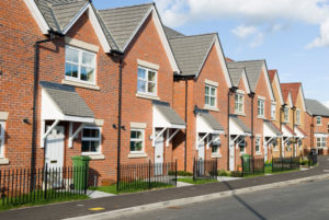 an image of a row of new homes