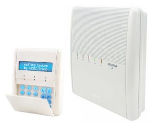 an image of the agility 3 panel and keypad