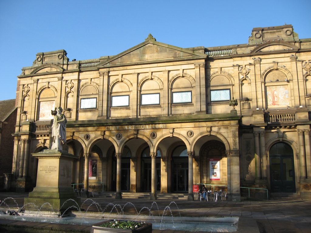 an image of York City Art Gallery from the front
