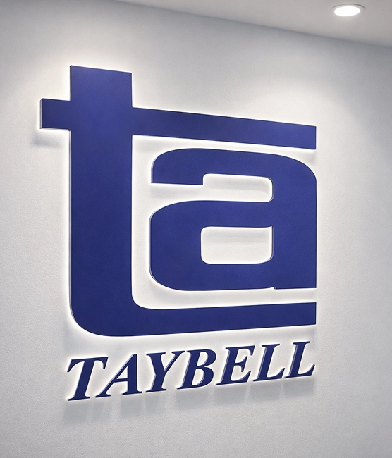 Taybell logo representing professional wireless systems and security solutions.